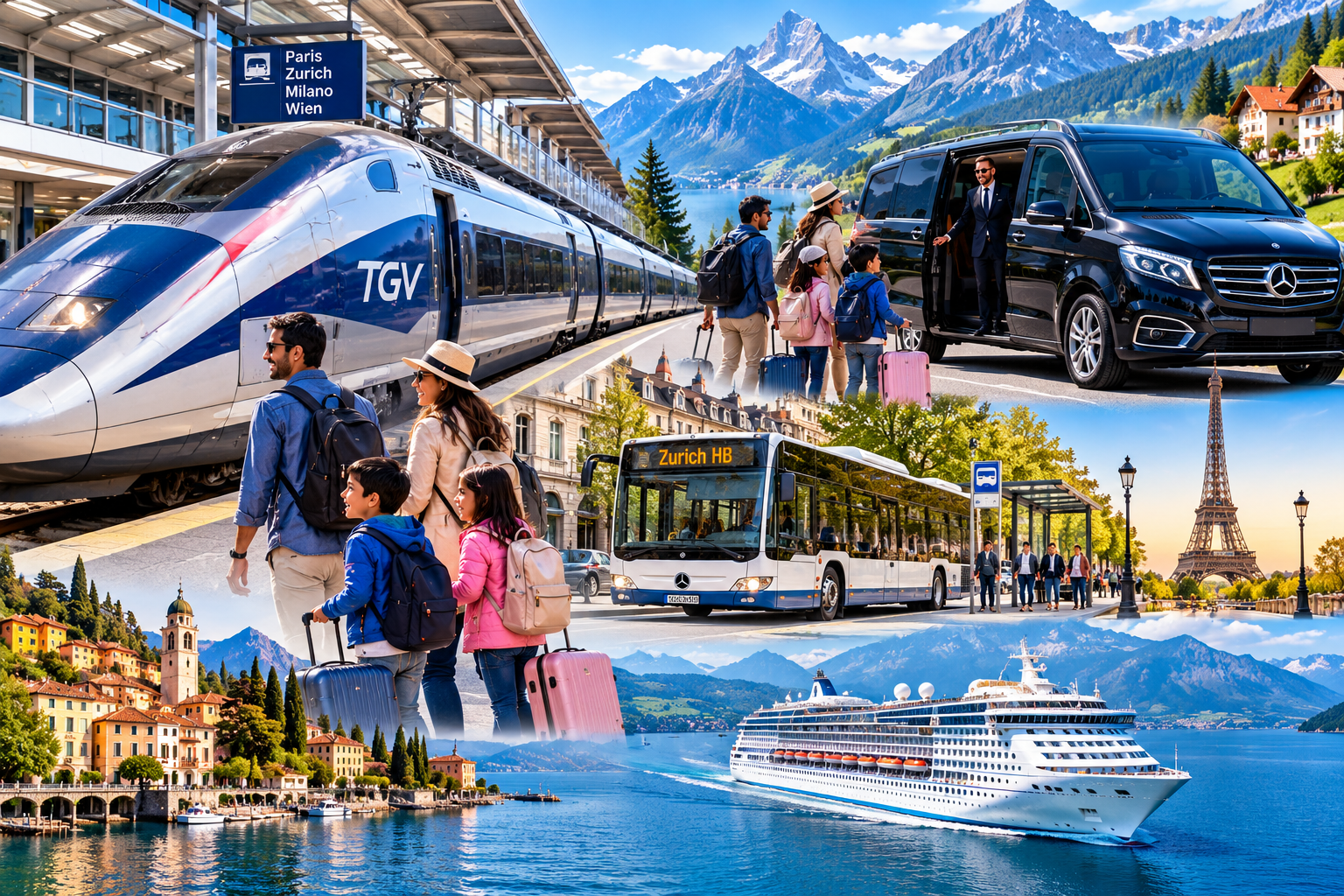 Private vehicle for European transfers